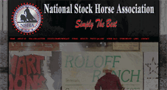 Desktop Screenshot of nationalstockhorse.com